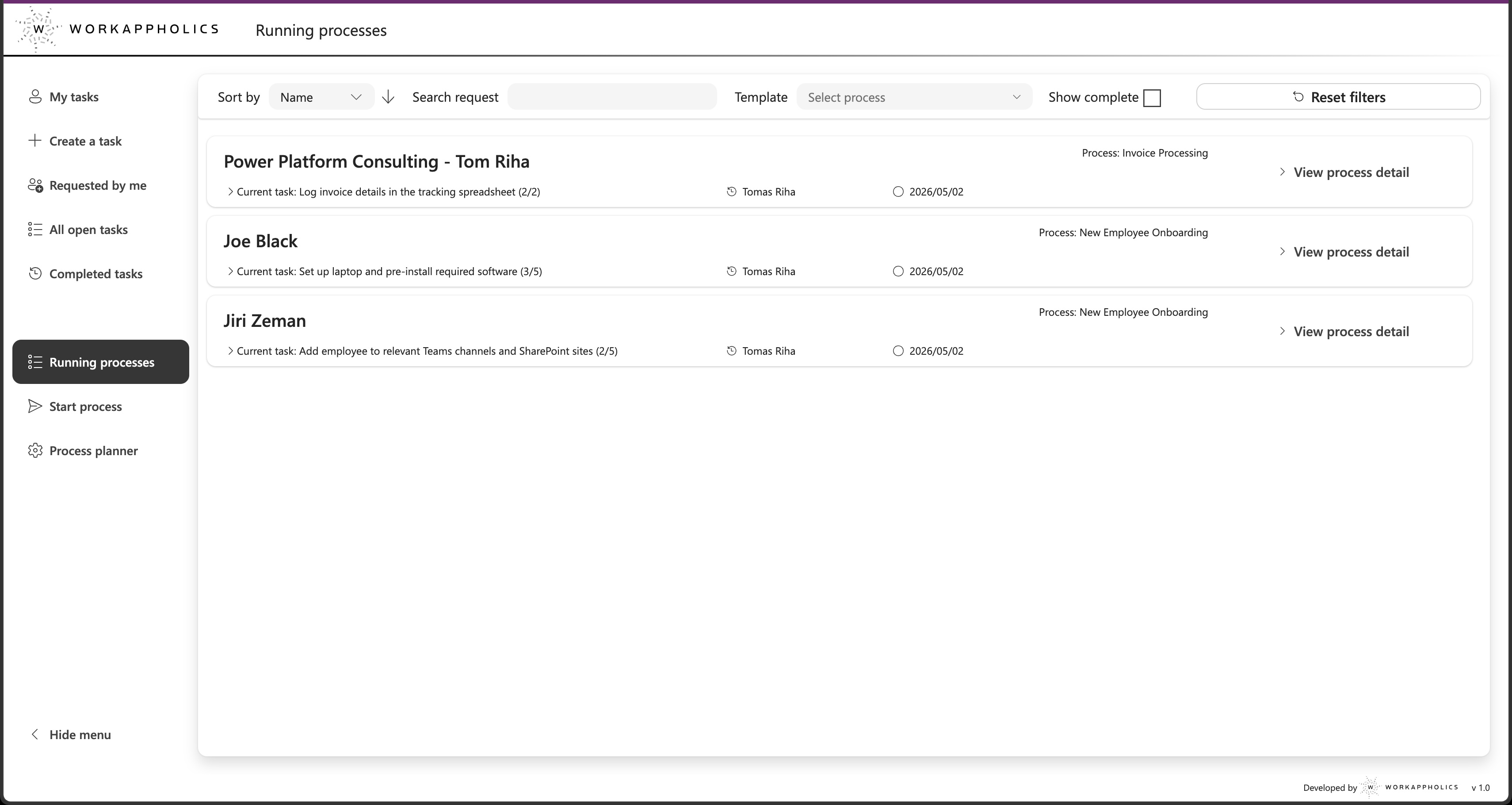 Running Processes