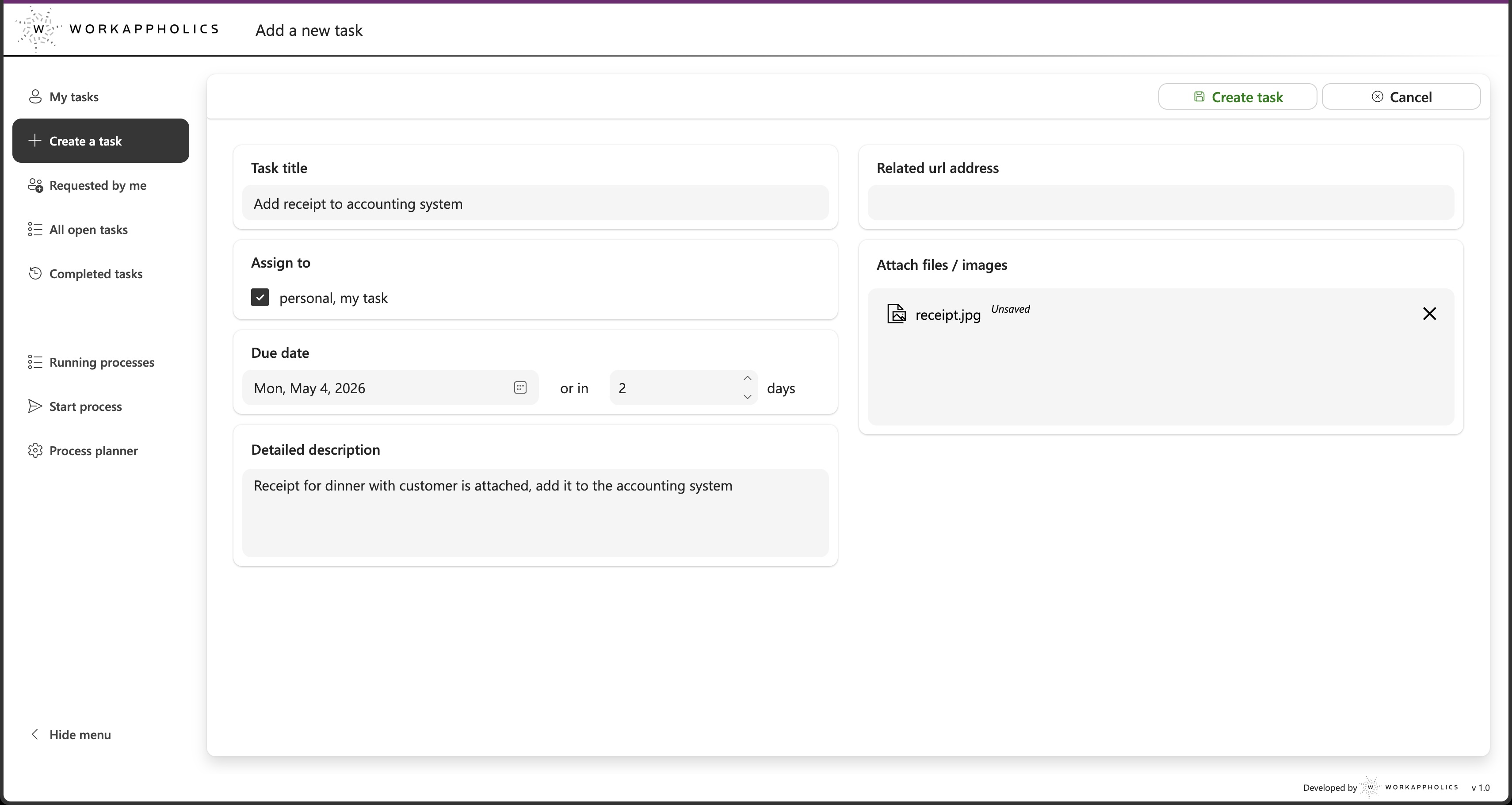 Add New Task
