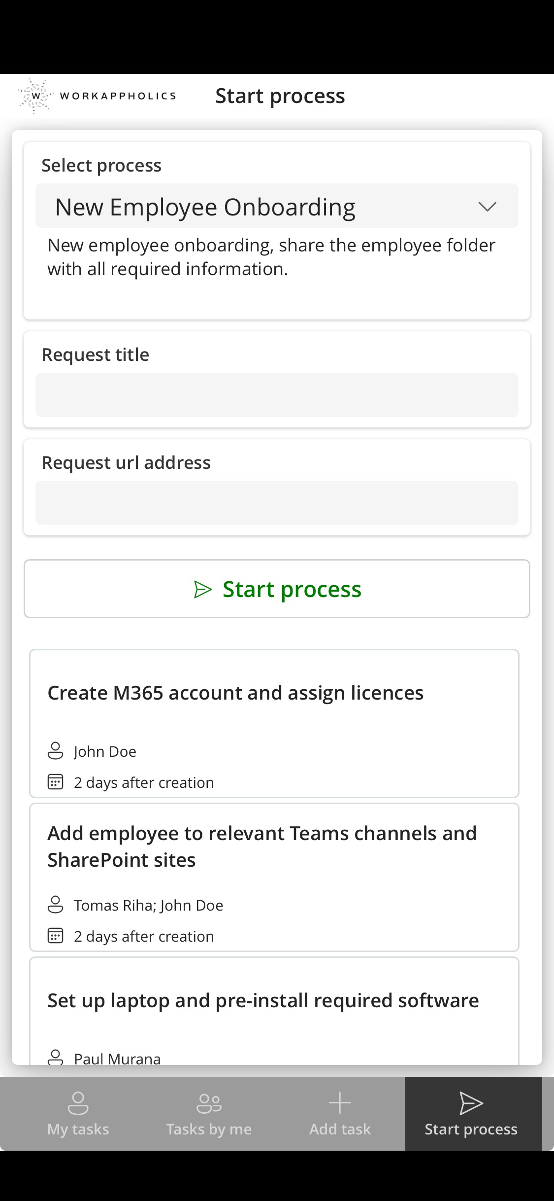Mobile - New Process